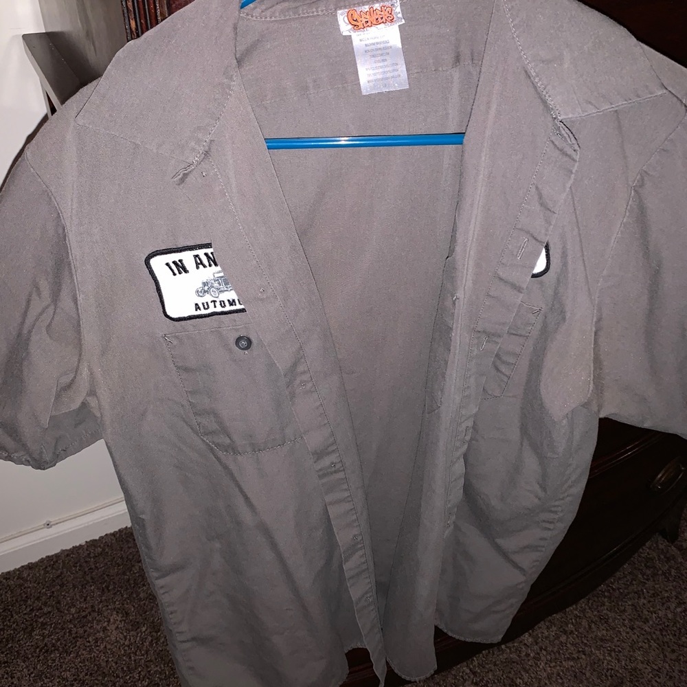 Men’s humor button up